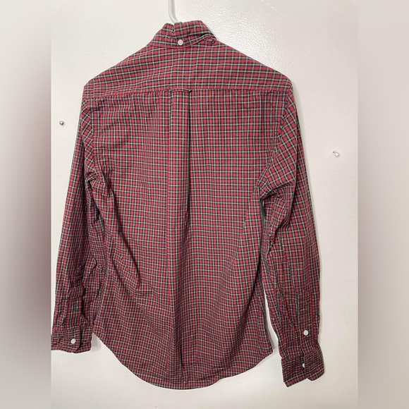Mens Gitman Bro Vintage Shirt Flannel Red  button down, size extra small - Picture 11 of 11